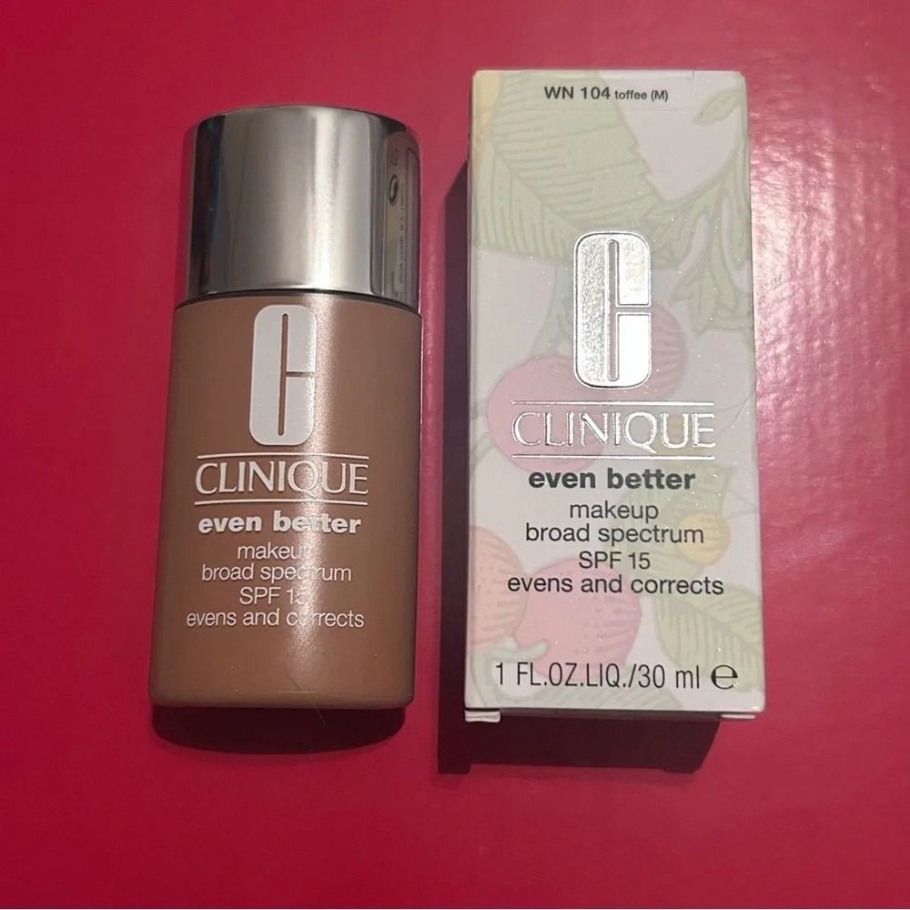 Clinique Even Better Makeup Broad Spectrum SPF 15 WN 104 Toffee (M) Foundation